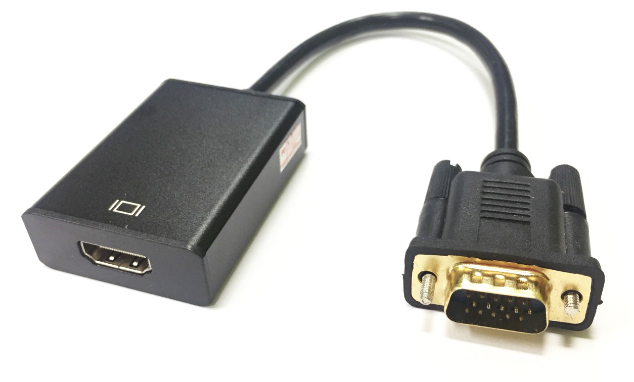 VGA to HDMI with Audio