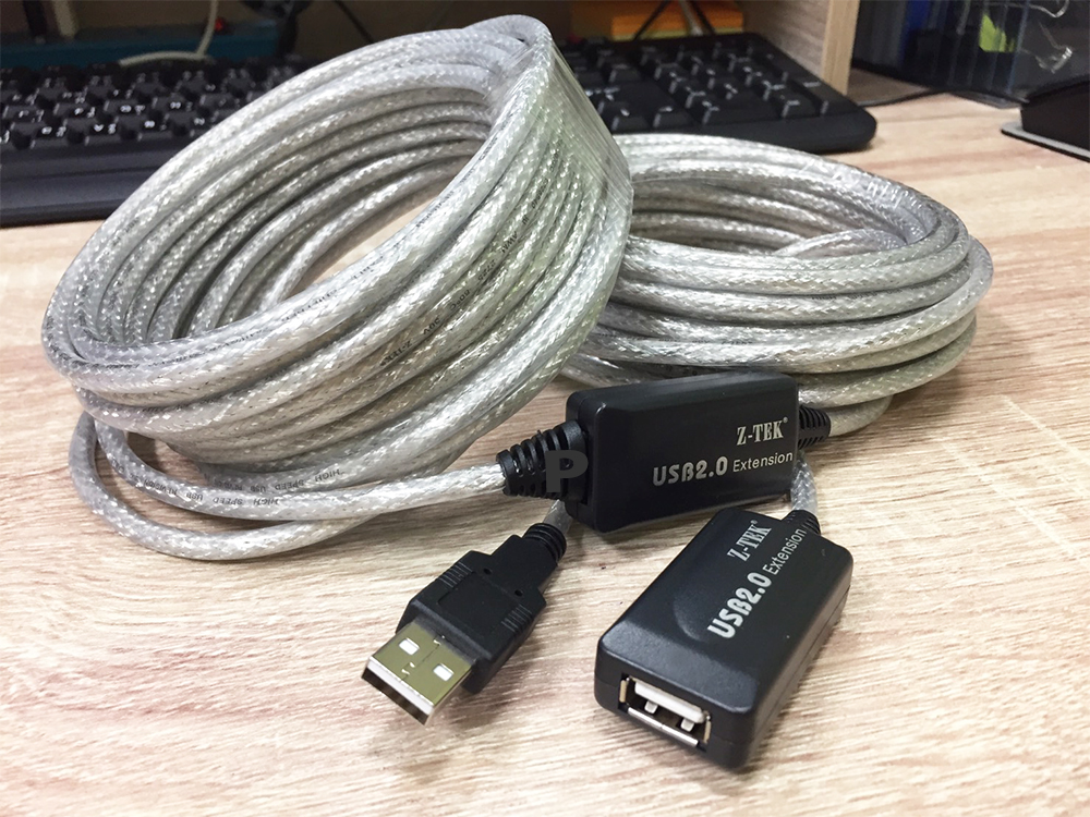 USB 2.0 M/F 15m