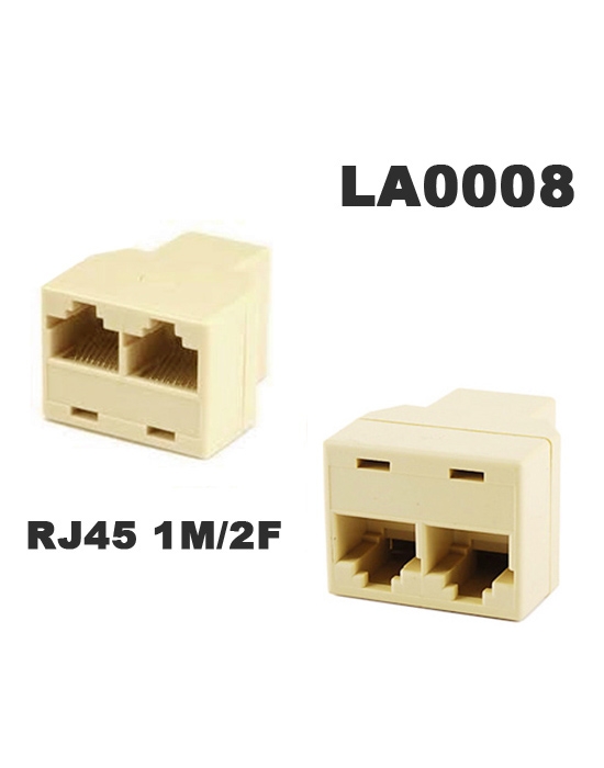 Connector RJ45 1ออก 2