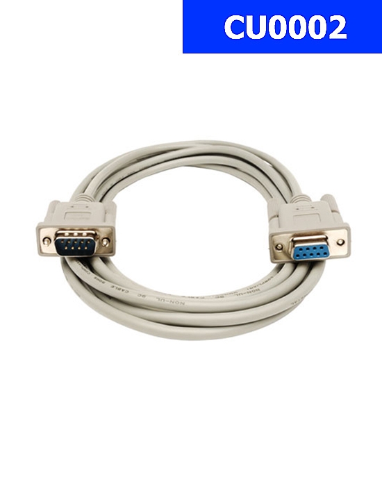 Cable Serial RS232 DB9pin M/F