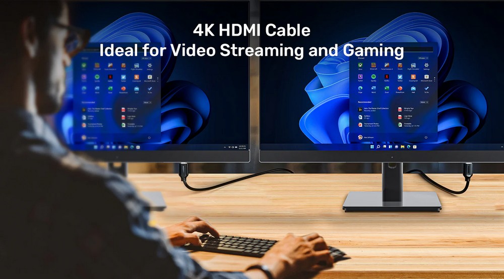 UNITEK 4K@60Hz HDMI Cable features 30AWG to 24AWG 2.0M UNITEK 4K@60Hz HDMI Cable features 30AWG to 24AWG 2.0M