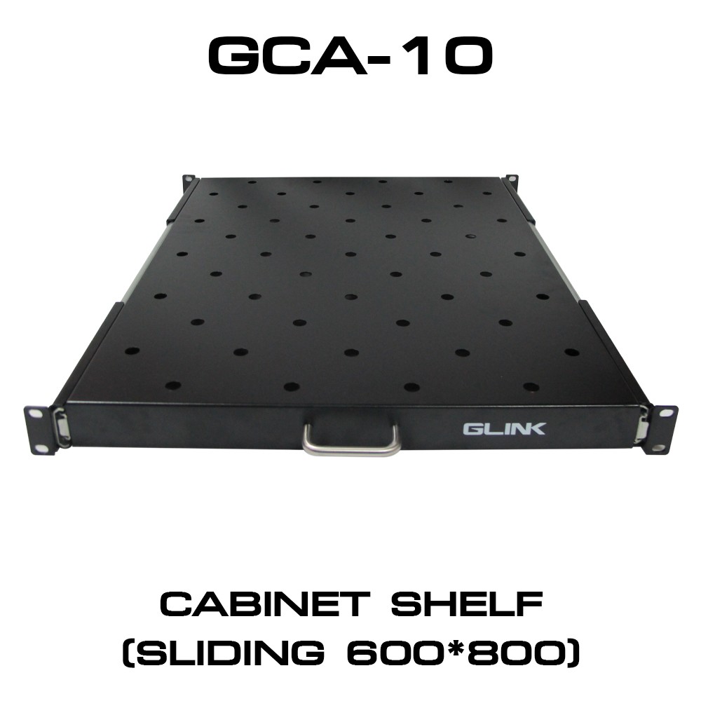 ถาดสไลด์สำหรับใส่ตู้แร็ค ตู้เซิร์ฟเวอร์ขนาด 19″ GLINK รุ่น GCA-10