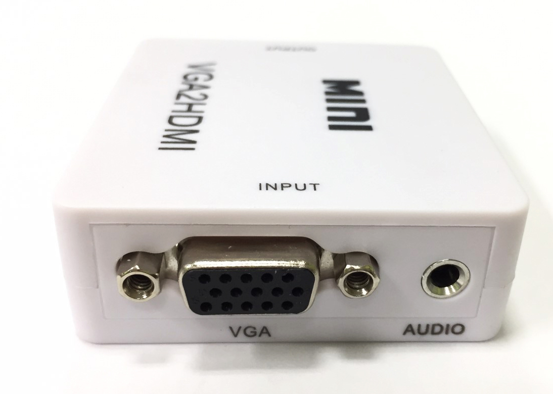 VGA to HDMI with Audio