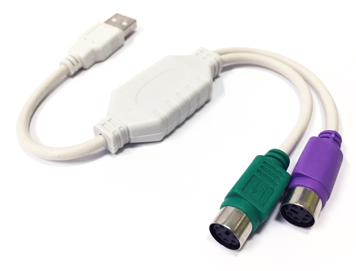 USB TO Y-PS/2 Adapter