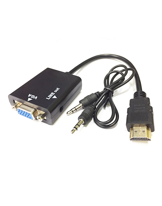 HDMI to VGA+Audio