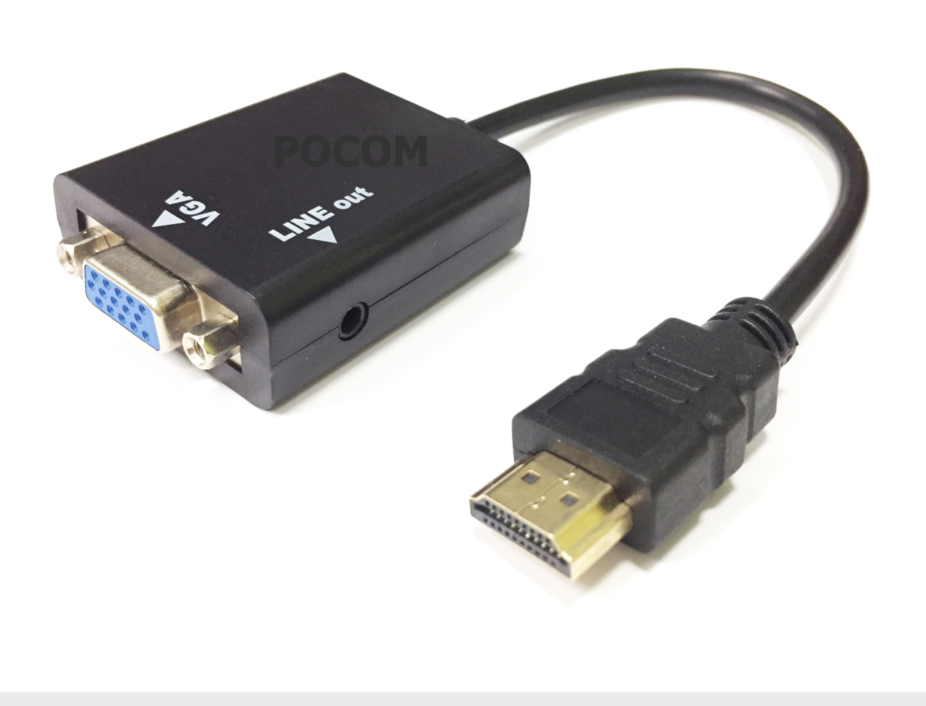 HDMI to VGA+Audio