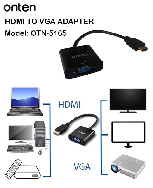 HDMI to VGA Adapter