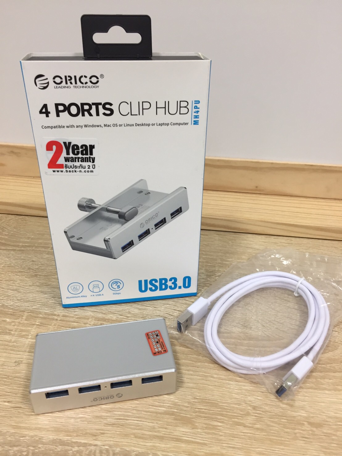 4Ports Clip Hub