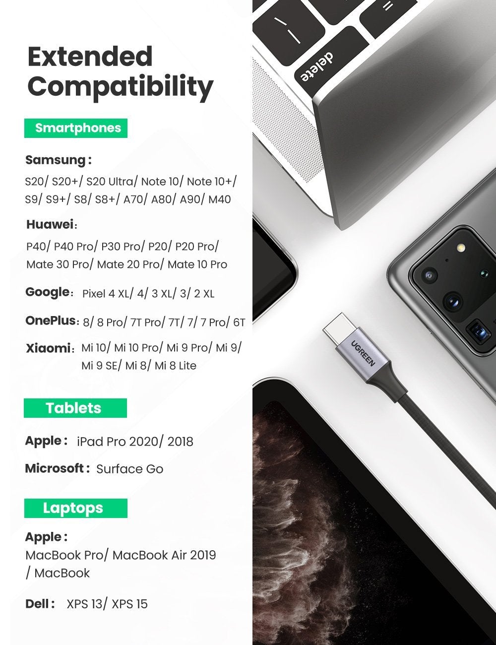 USB C to 3.5mm Ugreen