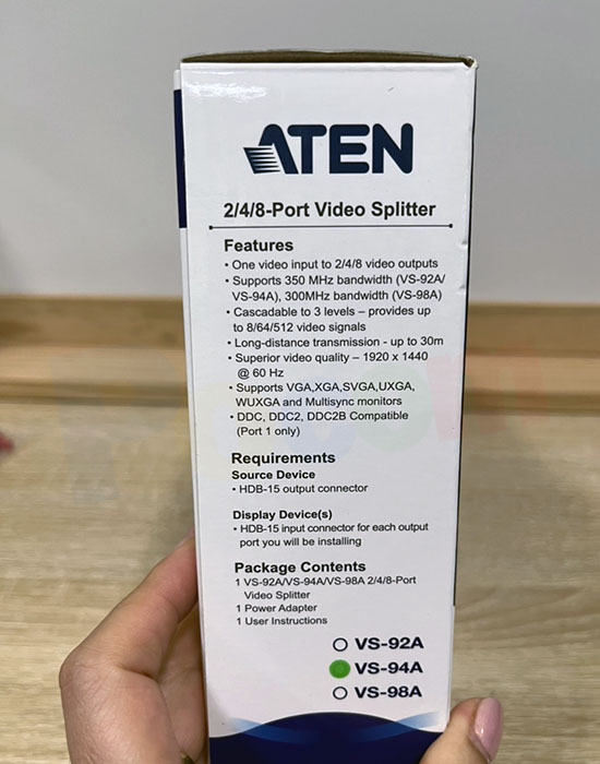 4-Port VGA Splitter ATEN