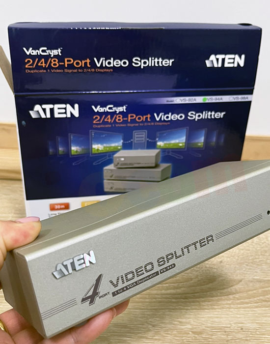 4-Port VGA Splitter ATEN