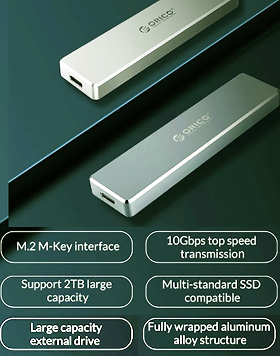 M.2 SSD Enclosure M.2 SSD Enclosure