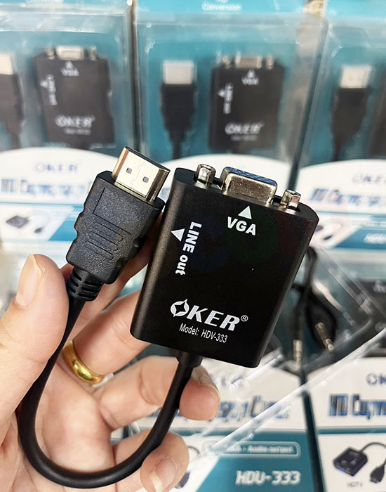 HDMI to VGA+Audio