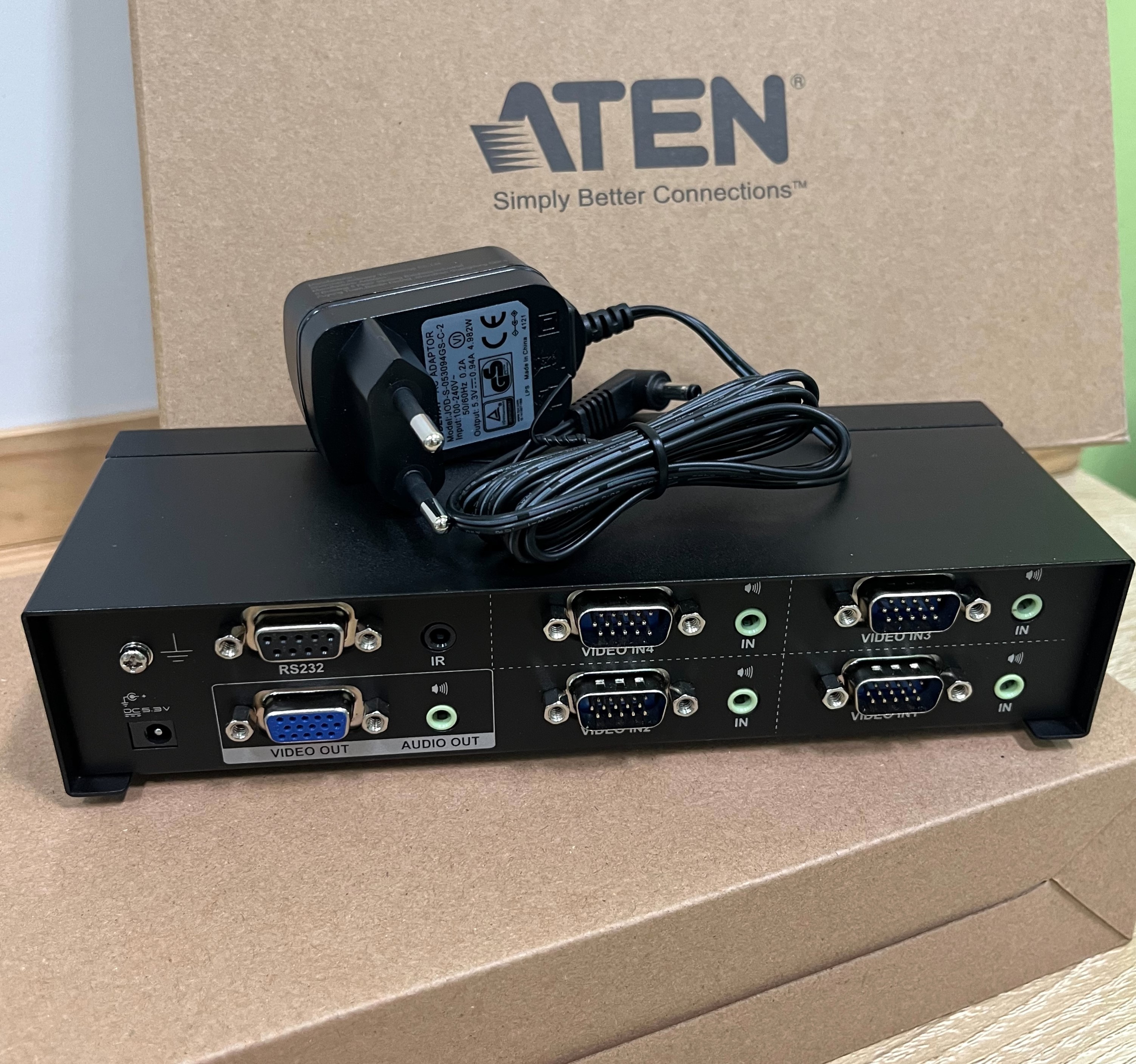 VGA Switch 4-Port-Aten