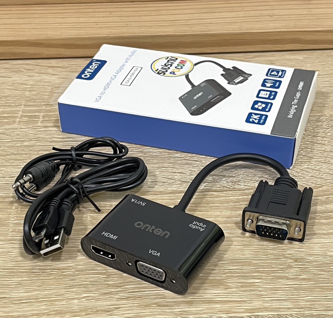 VGA to HDMI+VGA