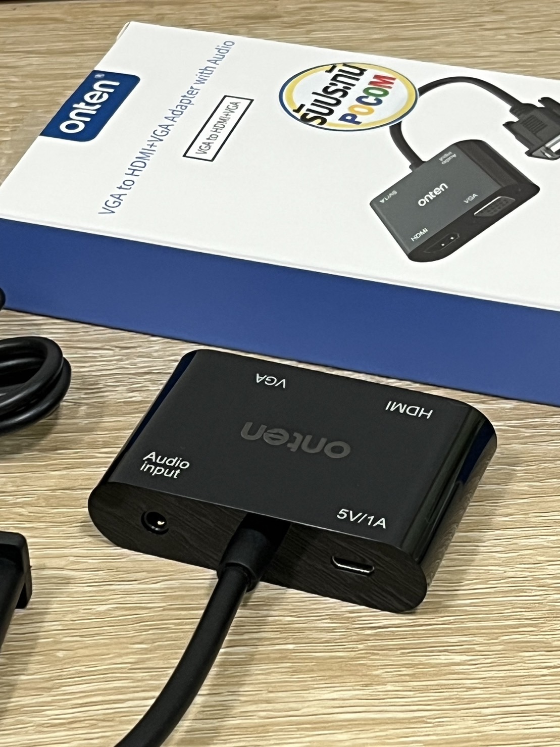 VGA to HDMI+VGA