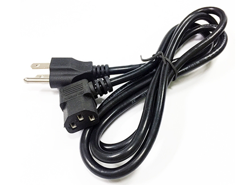 AC Power หัวงอ 1.8m