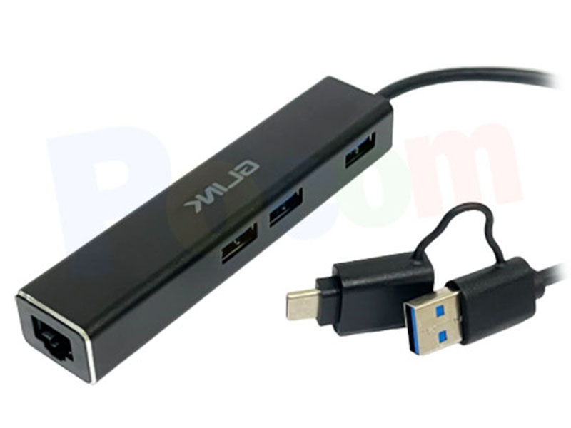 USB3.0/Type-c Hub+Lan