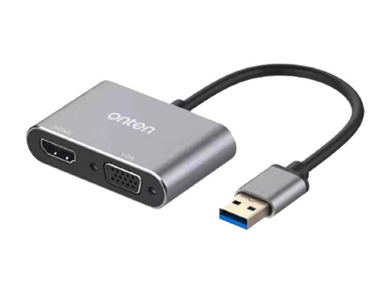 USB 3.0 to VGA+HDMI