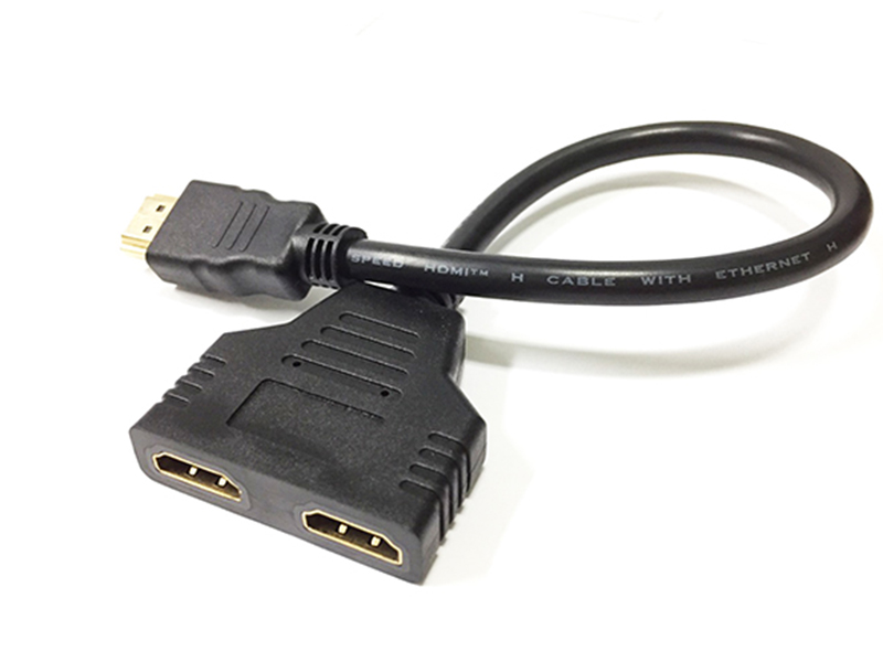 Y-HDMI 1M/2F 30cm