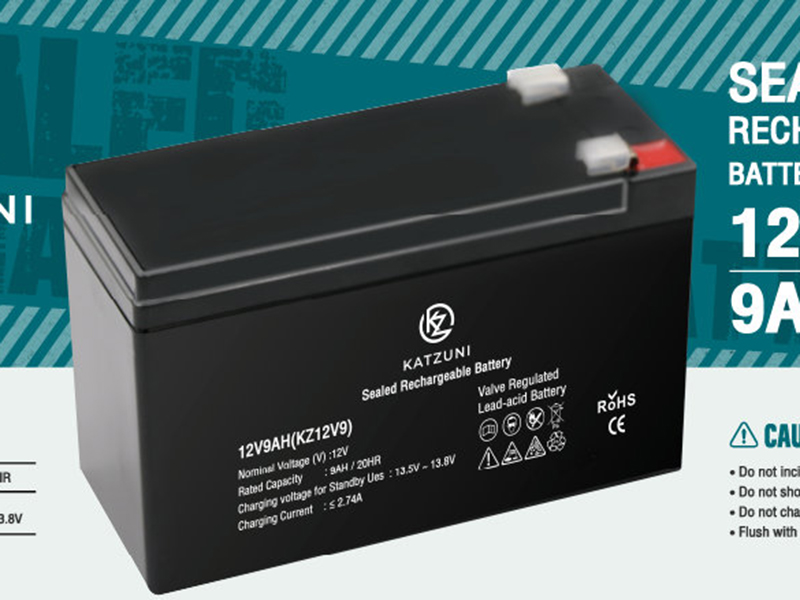 KATZUNI BATTERY  12V 9AH