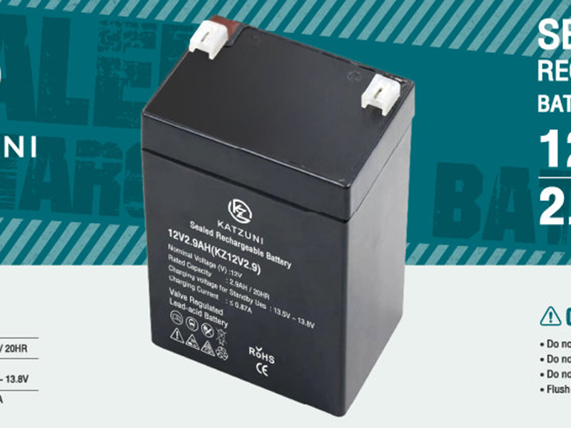 KATZUNI BATTERY 12V 2.9AH