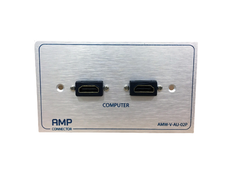 Wall Plate HDMI 2port