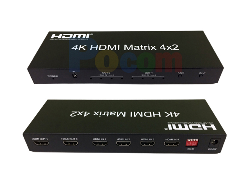 4K HDMI Matrix 4x2