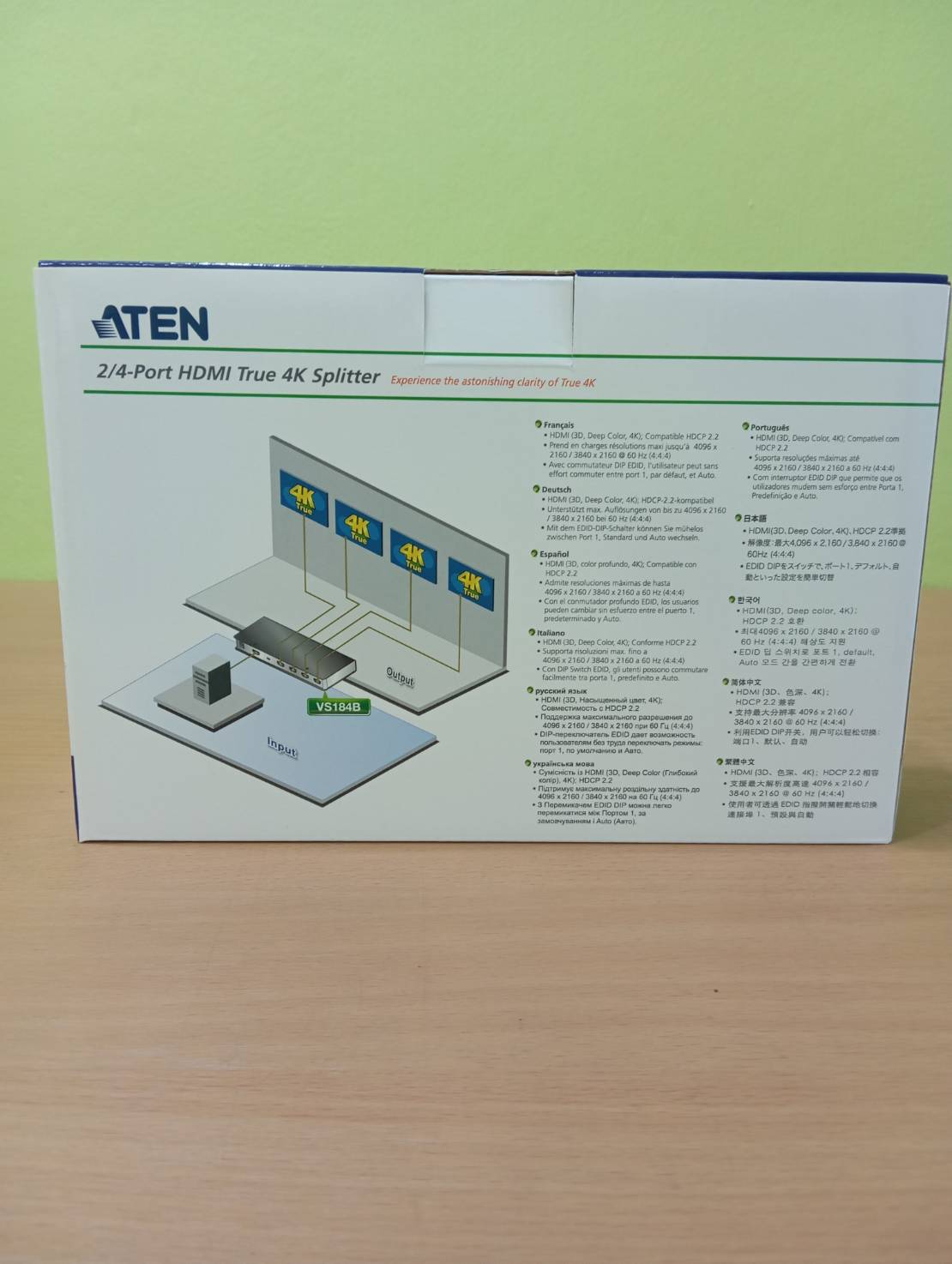 ATEN 1 TO 4 PORT True 4K HDMI SPITTER ATEN 1 TO 4 PORT True 4K HDMI SPITTER