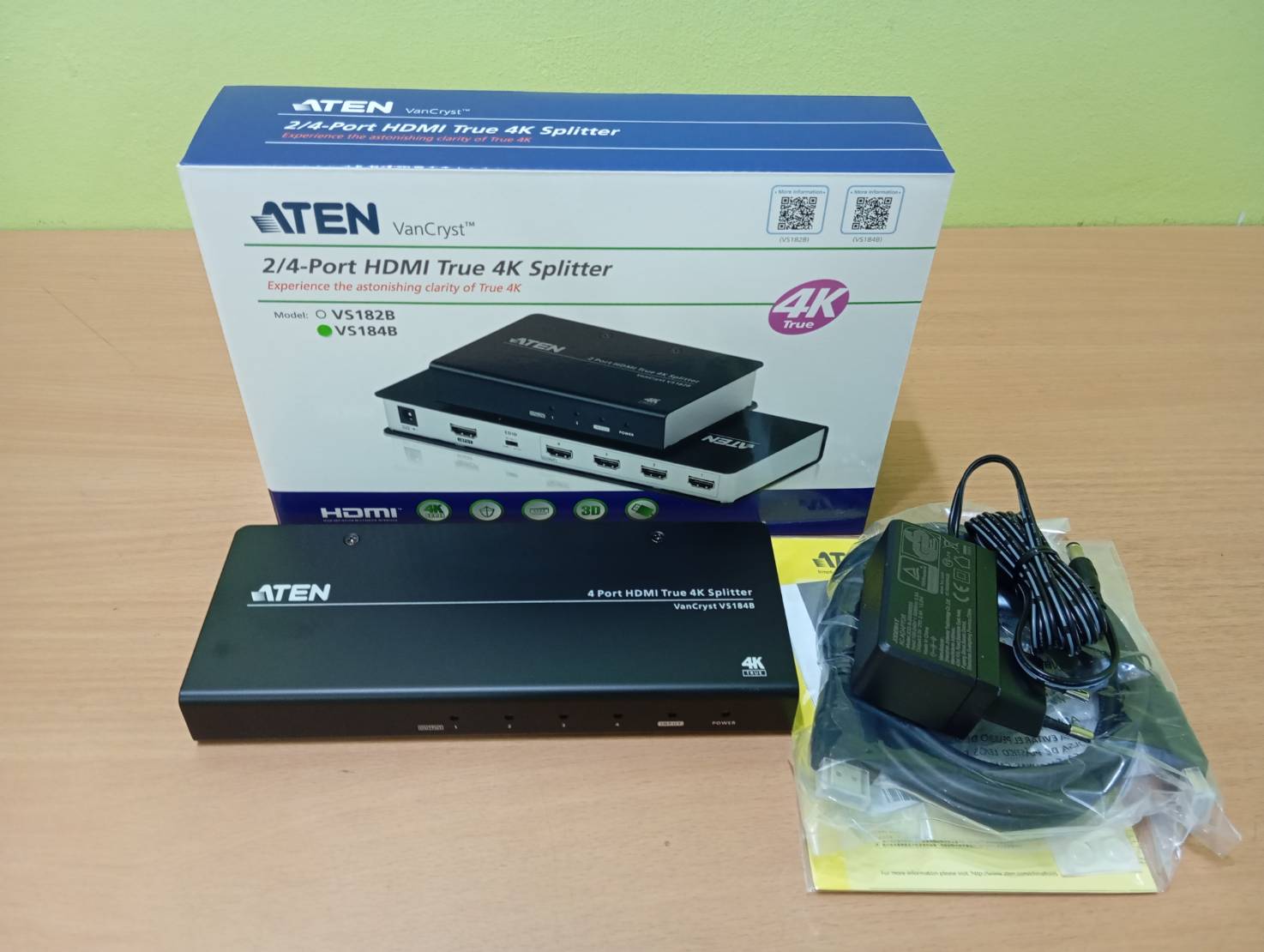 ATEN 1 TO 4 PORT True 4K HDMI SPITTER ATEN 1 TO 4 PORT True 4K HDMI SPITTER