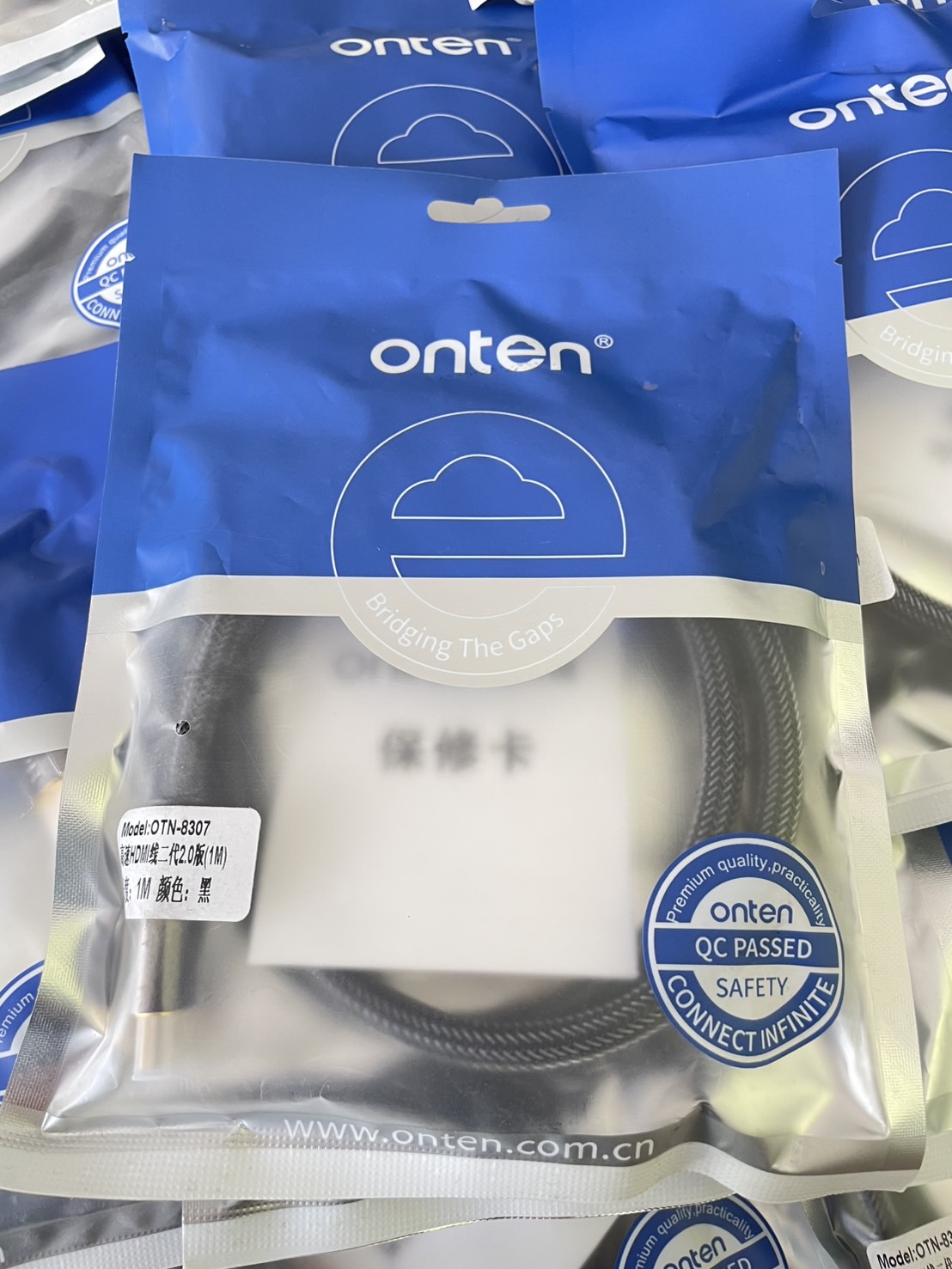 ONTEN OTN8307 CABLE HDMI V2.0 4K 1.0M ONTEN OTN8307 CABLE HDMI V2.0 4K 1.0M
