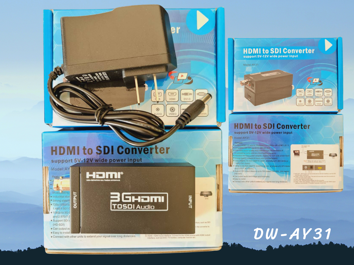 HDMI TO SDI/3G-SDI Adapter Converter Support HD 1080P