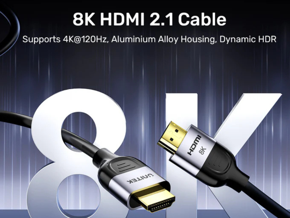 UNITEK HDMI V2.1 8K@60Hz.,4K@120Hz. สายยาว 5เมตร UNITEK HDMI V2.1 8K@60Hz.,4K@120Hz. สายยาว 5เมตร