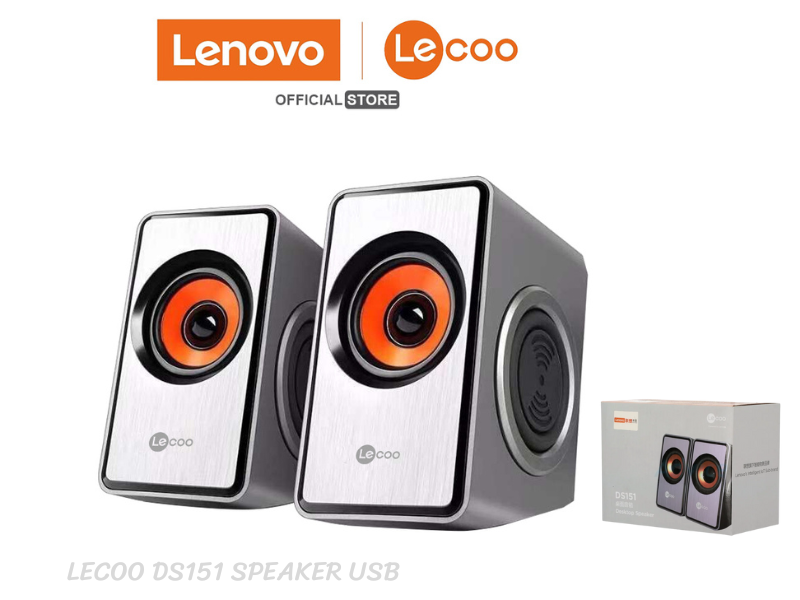 LECOO DS151 SPEAKER USB 3x2Watt