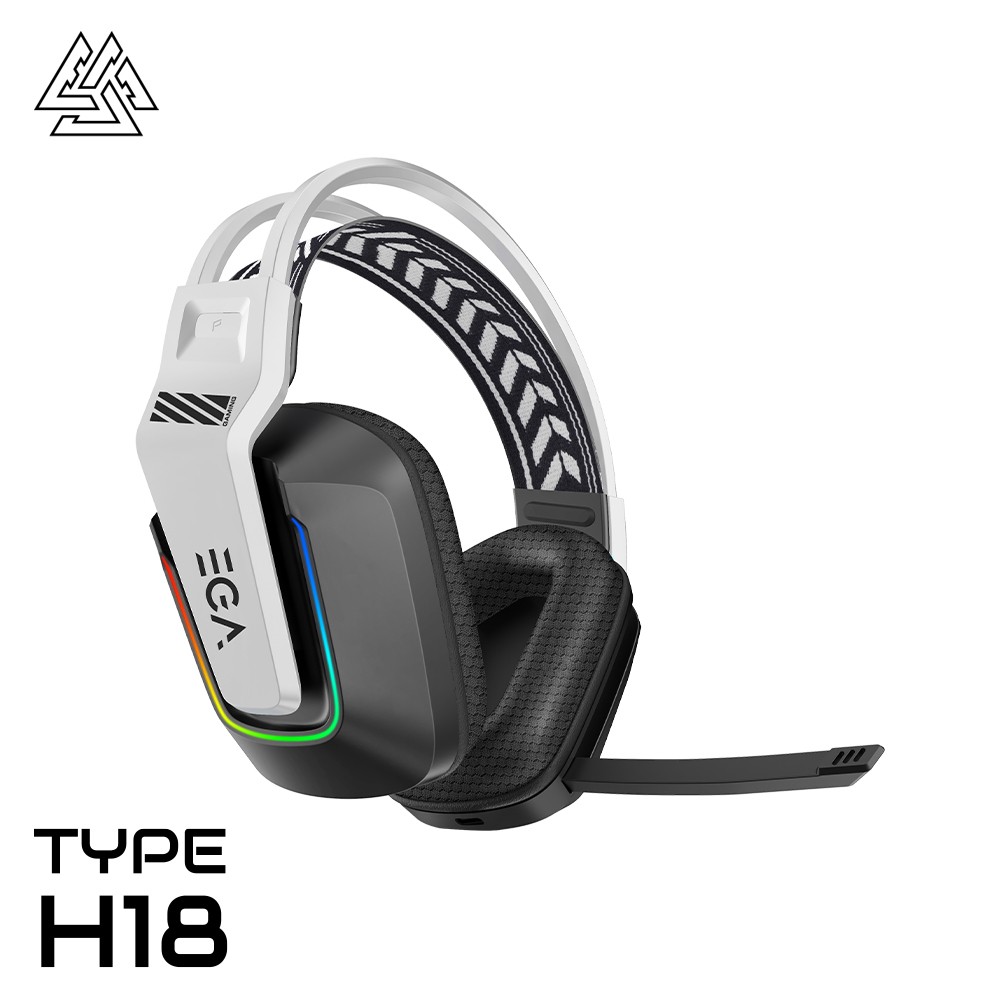 EGA H18 Gaming Headphone 3-IN-1 [USB-C, Wireless, Bluetooth]