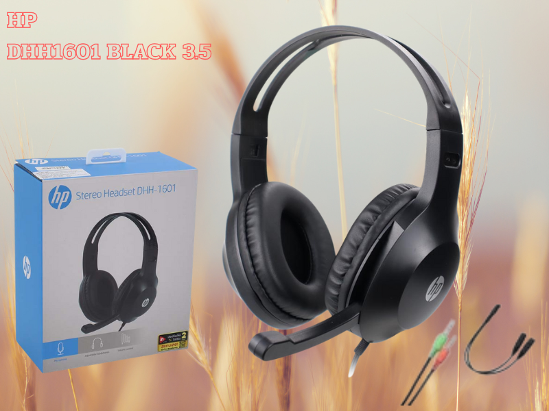 หูฟังคอมพิวเตอร์ ยี่ห้อ HP รุ่น DHH-1601 เชื่อมต่อผ่านแจ๊ค 3.5mm. หูฟังคอมพิวเตอร์ ยี่ห้อ HP รุ่น DHH-1601 เชื่อมต่อผ่านแจ๊ค 3.5mm.