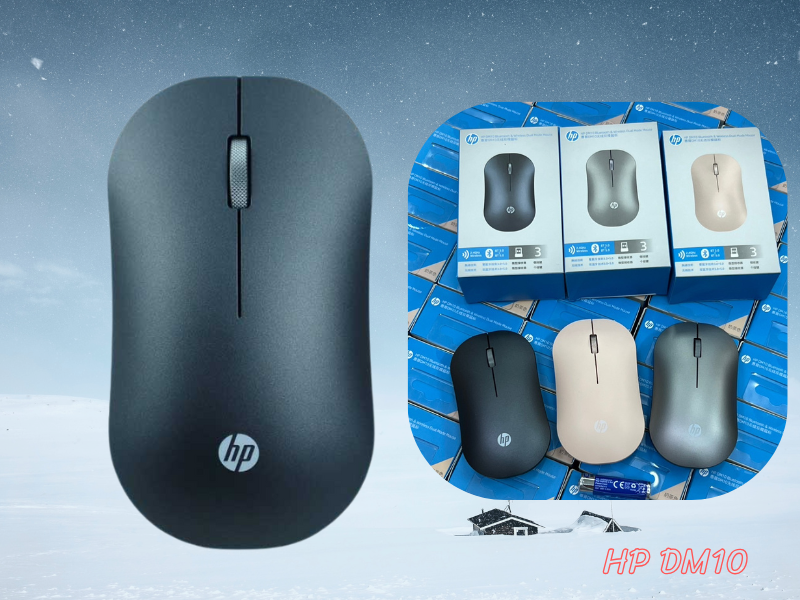 HP DM10 BLUETOOTH&WIRELESS SILENT MOUSE HP DM10 BLUETOOTH&WIRELESS SILENT MOUSE