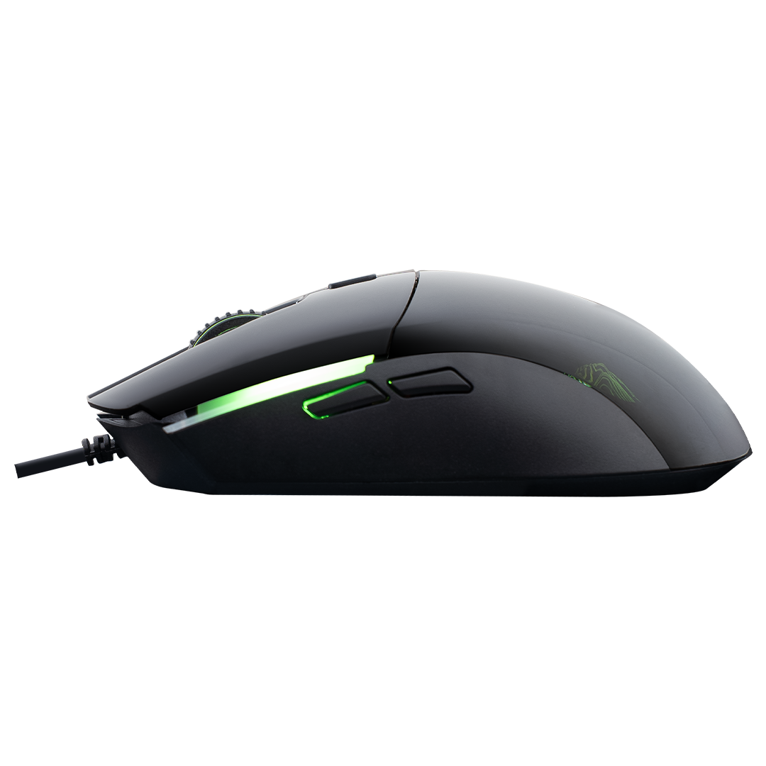 NUBWO NM101 USB GAMING MOUSE ไฟLED 6400dpi