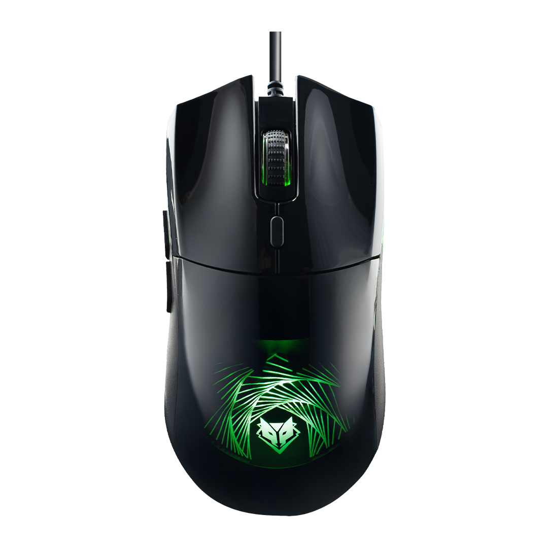 NUBWO NM101 USB GAMING MOUSE ไฟLED 6400dpi