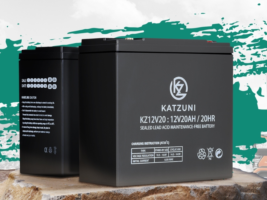KATZUNI แบตเตอรี่แห้ง12V รุ่น KZ12V20AH