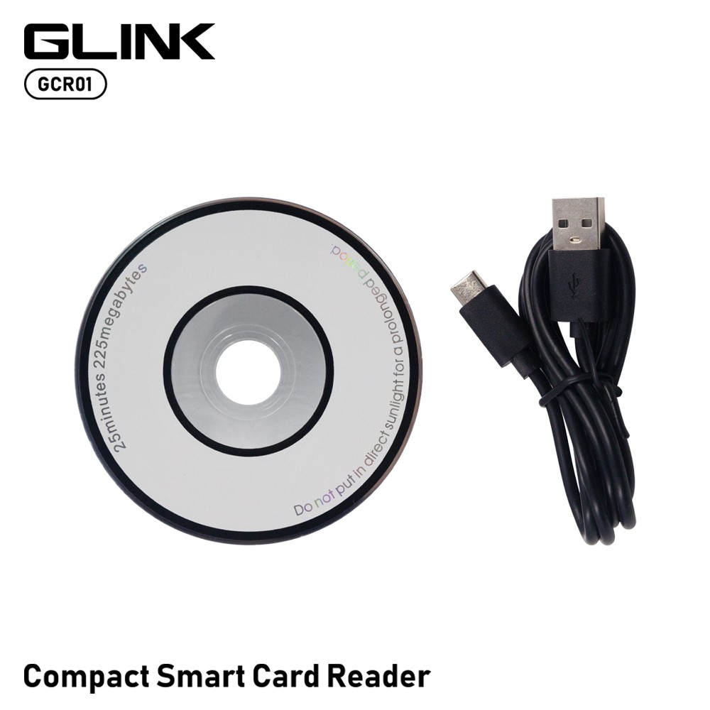 GLINK GCR01 COMPACT SMART CARD READER อ่านบัตรประชาชน