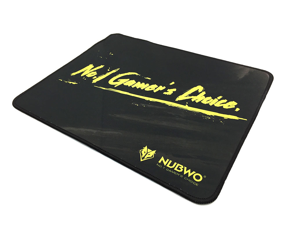 NUBWO แผ่นรองเม้าส์ ขนาด 350x280mm. หนา 4.0mm