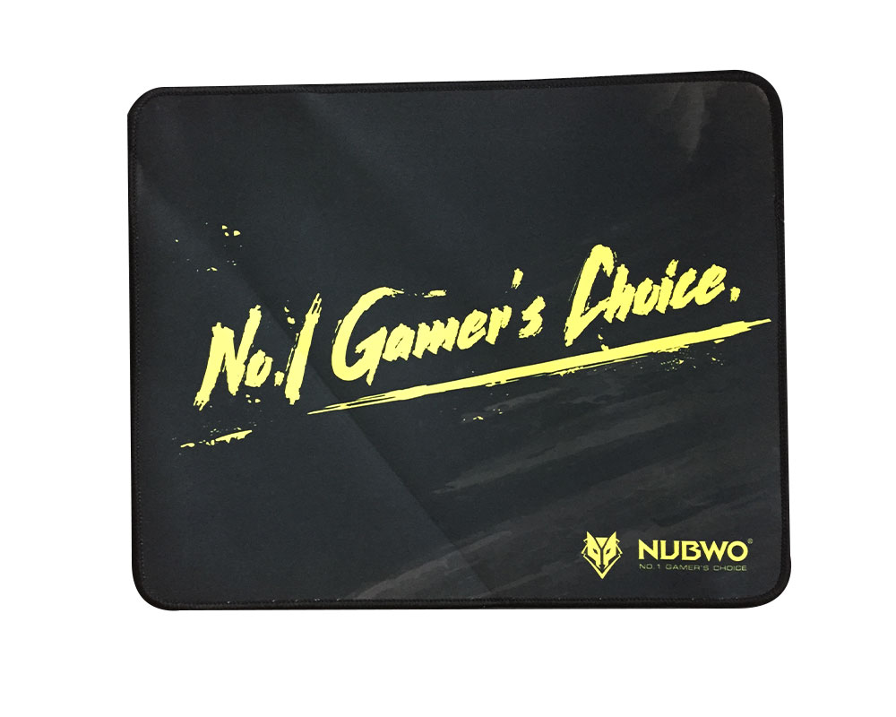 NUBWO แผ่นรองเม้าส์ ขนาด 350x280mm. หนา 4.0mm