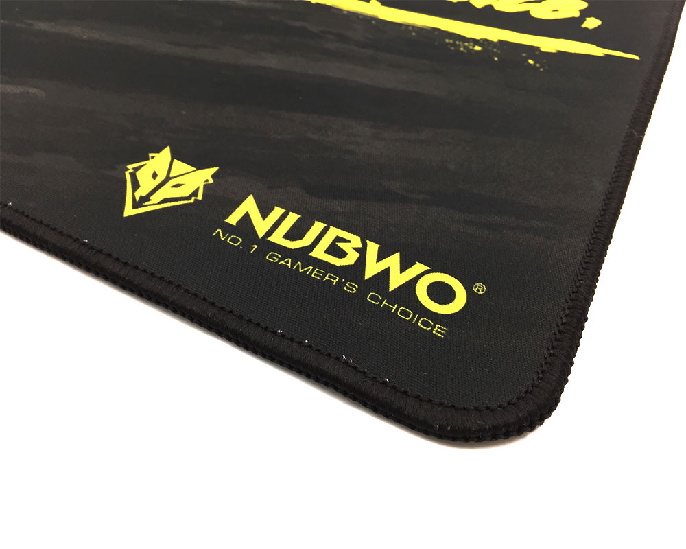 NUBWO แผ่นรองเม้าส์ ขนาด 350x280mm. หนา 4.0mm