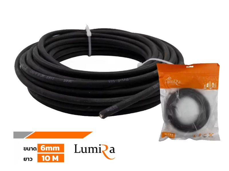 Lumira Solar Cable PVI-F 6*10M GS-0610 RED PVI-F 6*10