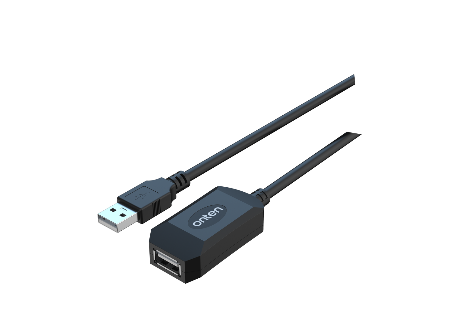 ONTEN USB2.0 Extension Cable Ultra high speed 480Mbps 10.0M มีชิปขยายในตัว