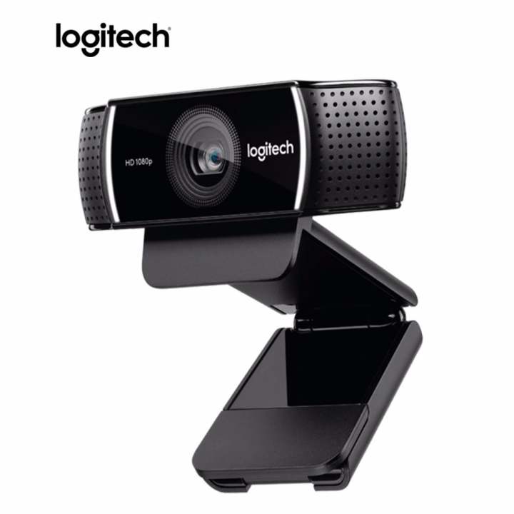 Logitech เว็บแคมไมโครโฟนในตัวโฟกัสอัตโนมัติ รุ่น C922