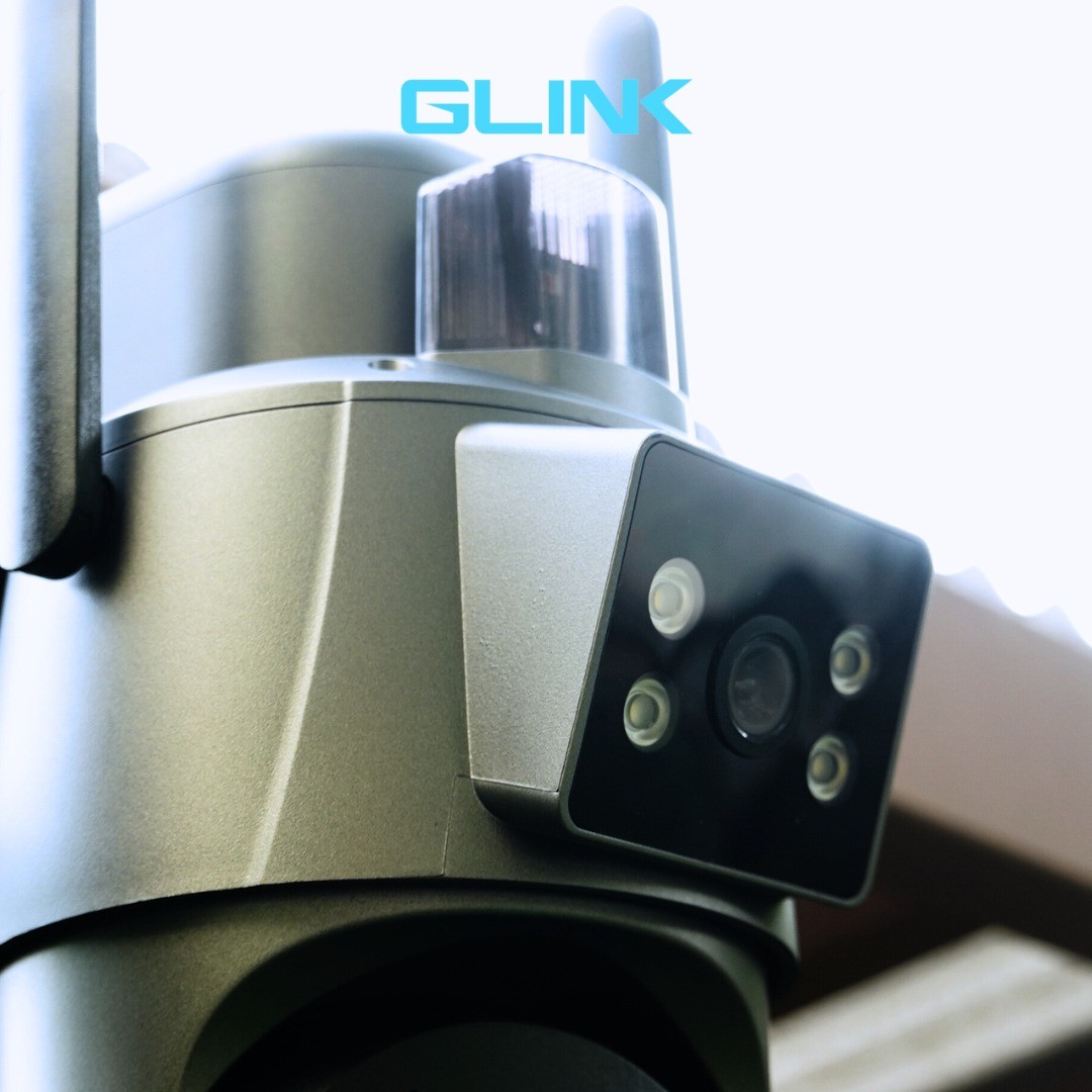 GLINK RBX-SL100 กล้องวงจรปิดโซล่าเซลล์ 4G ไร้สาย PTZ หมุนรอบ 360° Full HD