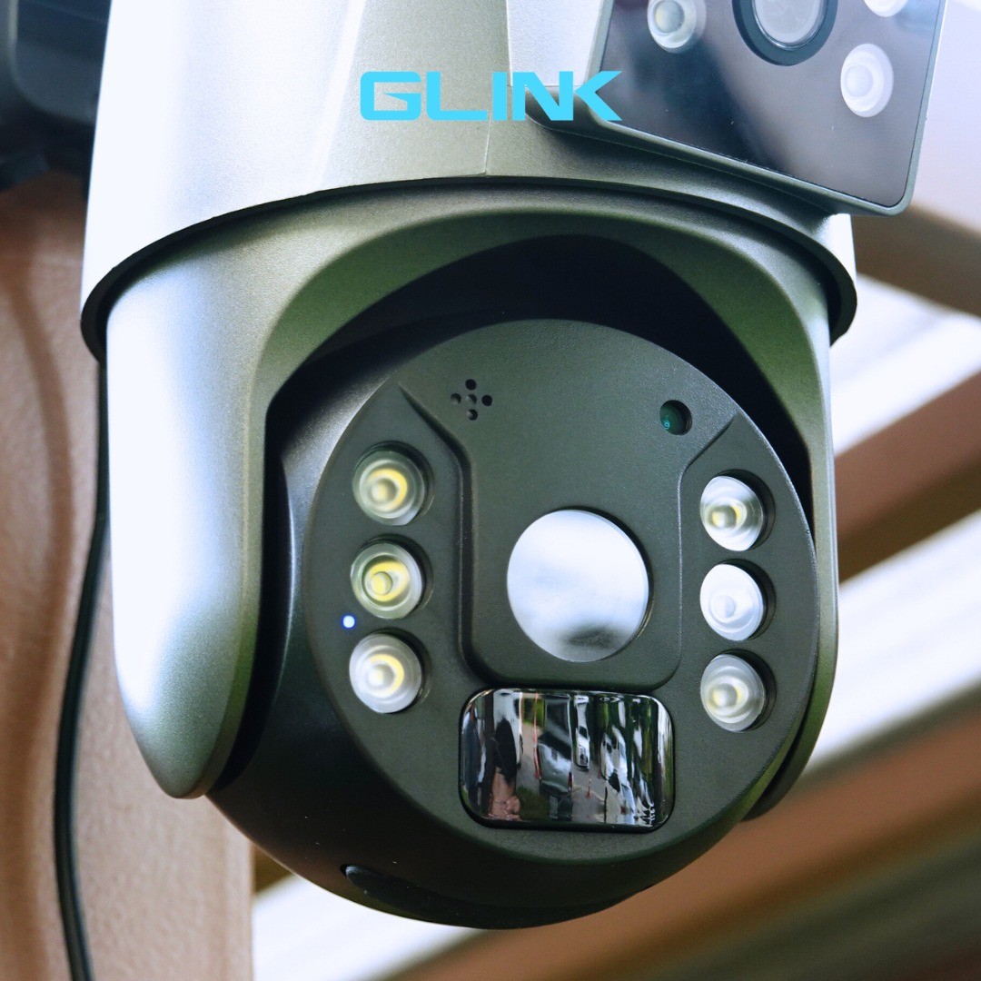 GLINK RBX-SL100 กล้องวงจรปิดโซล่าเซลล์ 4G ไร้สาย PTZ หมุนรอบ 360° Full HD