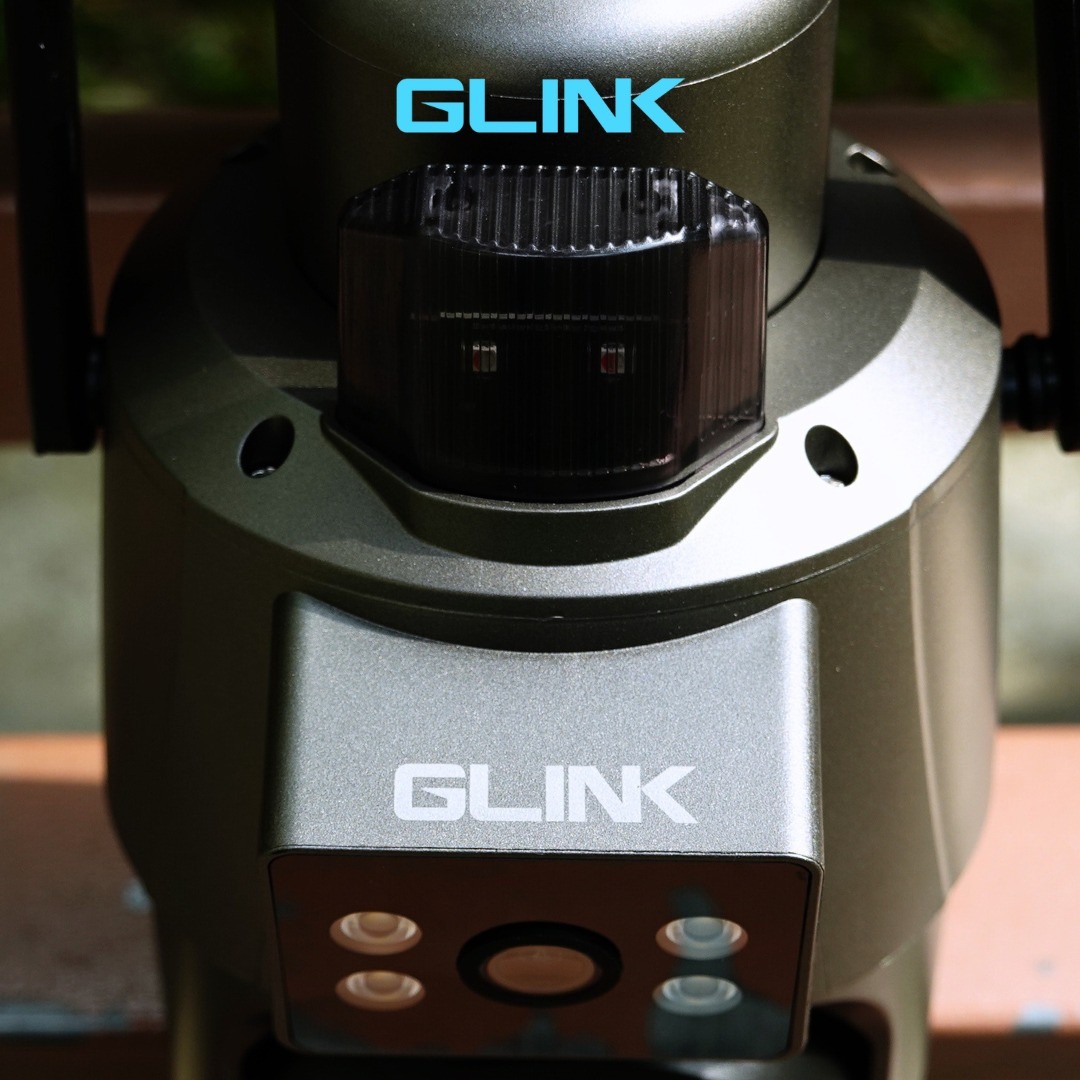 GLINK RBX-SL100 กล้องวงจรปิดโซล่าเซลล์ 4G ไร้สาย PTZ หมุนรอบ 360° Full HD